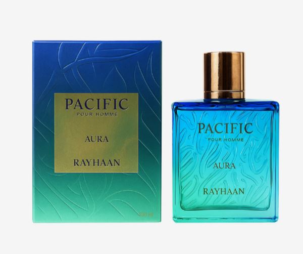 Rayhaan Pacific Aura Pour Homme Eau De Parfum 100ml 3.4 fl oz