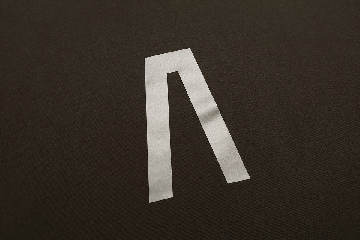 Fear of God A-Graphic Three-Bar Pullover Hoodie — detail