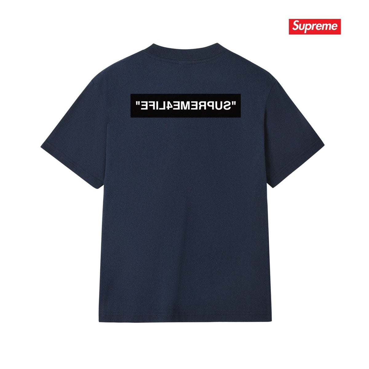 Supreme Front Chest and Back Graphic T-Shirt — back