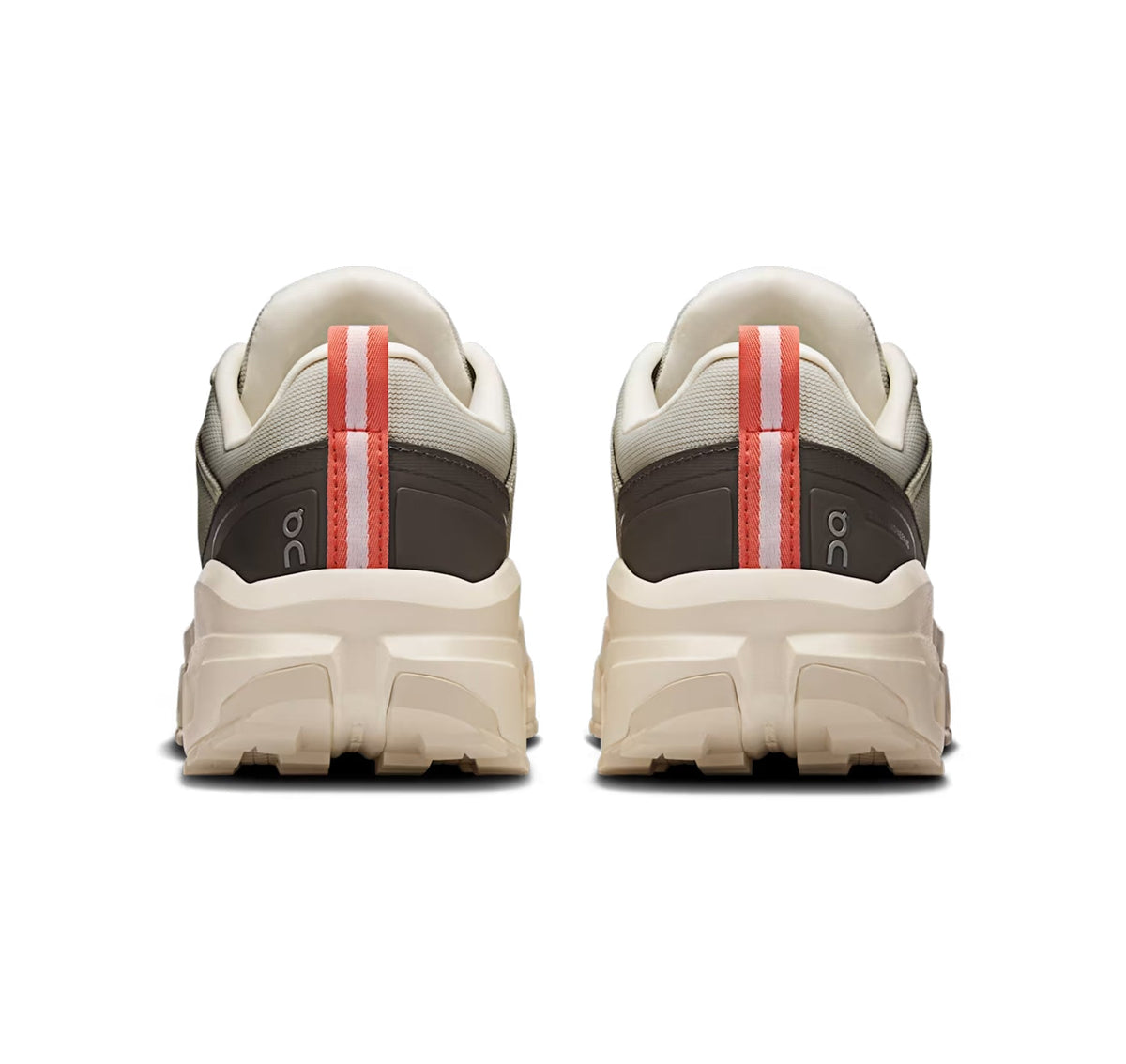 On Men's Cloudrock Low Waterproof Ivory Hiking Shoes